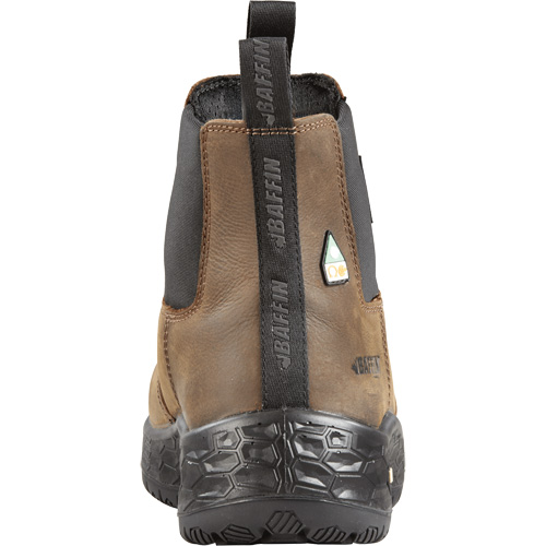Ice Crew Men's Safety Boots, Leather, Puncture Resistant Sole, Size 7 Distribution Jean Lapalme