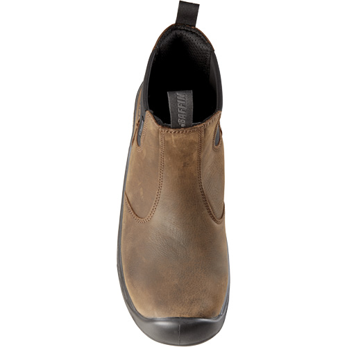 Ice Crew Men's Safety Boots, Leather, Puncture Resistant Sole, Size 7 Distribution Jean Lapalme