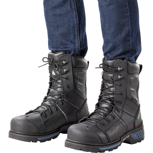 Ice Monster Men's Safety Boots, Leather, Puncture Resistant Sole, Size 7 Distribution Jean Lapalme