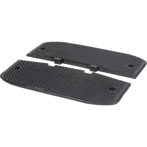 Speed Hump End Caps, Rubber, 3' L x 20" W x 2" H Distribution Jean Lapalme
