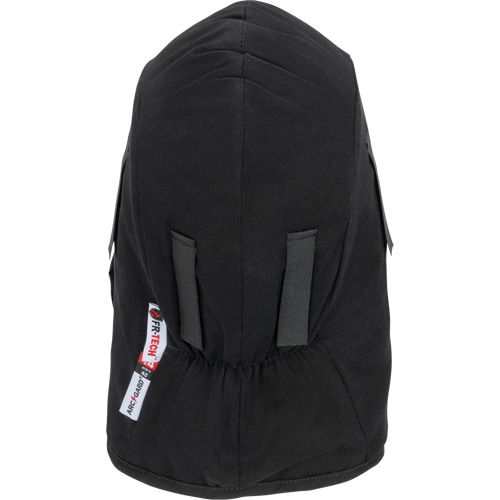 Pioneer 766A Flame-Resistant Quilted Hard Hat Liner with Detachable Mouthpiece, Black/Grey, Cotton/FR-Tech&reg;/Modacrylic/Nylon Distribution Jean Lapalme