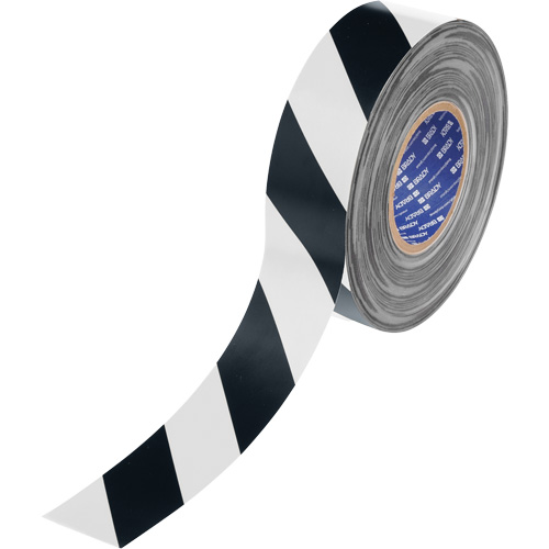 ToughStripe&reg; Max Floor Marking Tape, 2" x 100', Polyester, Black and White Distribution Jean Lapalme