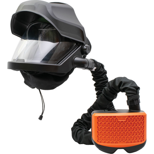 PEAKAIR MAXSHIELD&reg; with Flip-Front & X90VX ADF Blower Kit, Facepiece Respirator, Lithium-Ion Battery Distribution Jean Lapalme