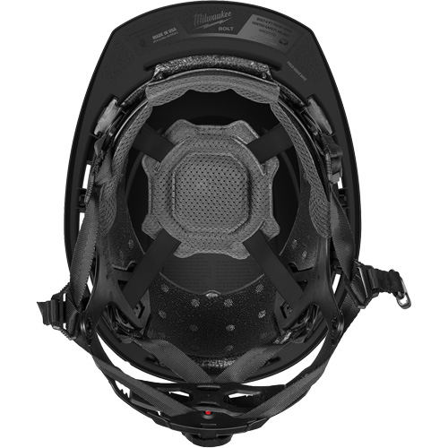 Casque de s&eacute;curit&eacute; &agrave; bordure avant BOLT, R&eacute;pond aux normes CSA type 2, Suspension Rochet, Ventil&eacute; Distribution Jean Lapalme