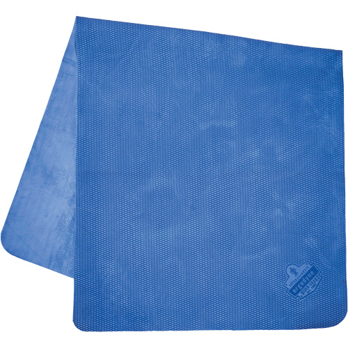 Serviette de refroidissement par &eacute;vaporation &eacute;conomique Chill-Its 6601, Bleu Distribution Jean Lapalme