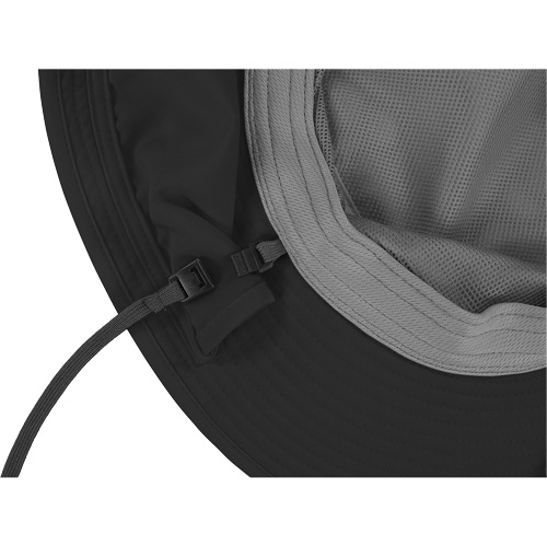 Chapeau de garde forestier 8934 Chill-Its avec prot&egrave;ge-nuque, petit/moyen, Noir Distribution Jean Lapalme