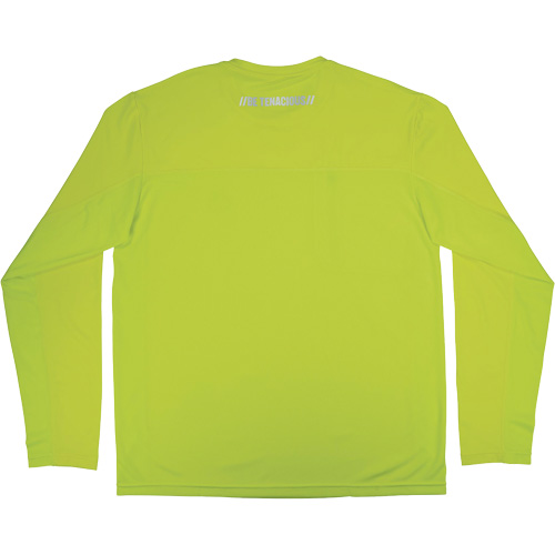 Chemise de refroidissement &agrave; manches longues avec protection solaire et UV Chill-Its 6689, Jaune lime haute visibilit&eacute;, Petit Distribution Jean Lapalme