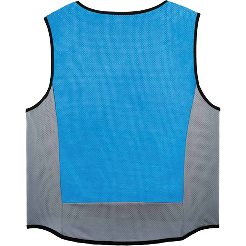 Veste de refroidissement &eacute;vaporatif Chill-Its 6667 avec fermeture &agrave; glissi&egrave;re, 4T-Grand, Bleu Distribution Jean Lapalme