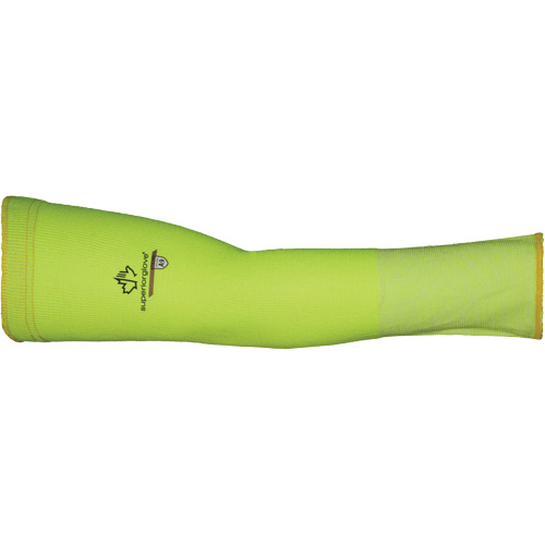 Manches r&eacute;sistantes &agrave; la coupe Max - petit, TenActiv, 12", ASTM ANSI niveau A9, Lime haute visibilit&eacute; Distribution Jean Lapalme