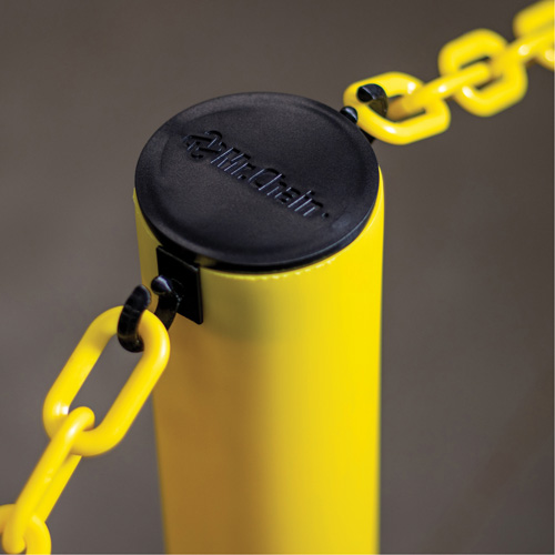 Industrial Stanchion, 37" High, Red Distribution Jean Lapalme