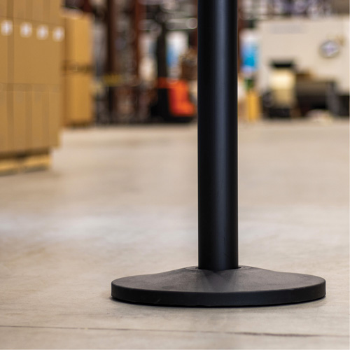 Industrial Stanchion, 37" High, Red Distribution Jean Lapalme