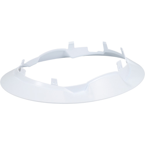 Wide Clip-On Full Brim for RZRBack Climbing Helmet, White Distribution Jean Lapalme