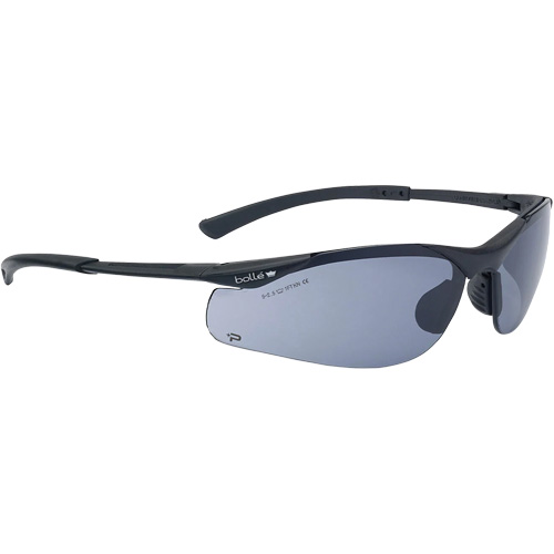 Contour BSSI Safety Glasses, Brown/Smoke Lens, Anti-Fog/Anti-Scratch, ANSI Z87+ Distribution Jean Lapalme