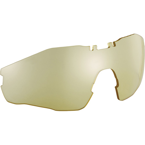 Lentille de rechange pour lunettes de s&eacute;curit&eacute; MY6, Antibu&eacute;e/Anti-&eacute;gratignures, Ambr&eacute;e, MY6 Distribution Jean Lapalme