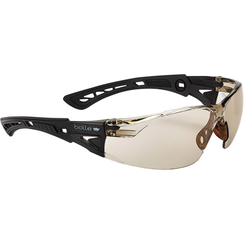 Lunettes de s&eacute;curit&eacute; Rush + Petit BSSI, Lentille Cuivre/Brun, Antibu&eacute;e/Anti-&eacute;gratignures, ANSI Z87+ Distribution Jean Lapalme