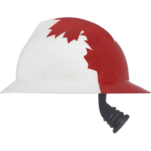 Casque de protection V-Gard &agrave; fentes s&eacute;rie Canadian Freedom, Suspension Rochet, Non ventil&eacute; Distribution Jean Lapalme