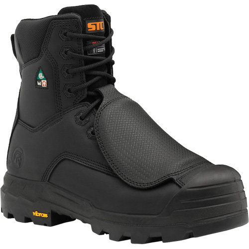 Vulcan Work Boots with External Metguard, Leather, Size 7, Impermeable Distribution Jean Lapalme