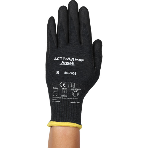 ActivArmr&reg; 80-505 Conductive Heat & Cut-Resistant Gloves, Size 11, 13 Gauge, Foam Nitrile Coated, Kevlar&reg;/Intercept Shell, ASTM ANSI Level A5/EN 388 Level E Distribution Jean Lapalme
