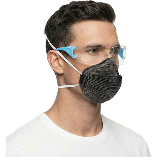 Lunettes de s&eacute;curit&eacute; bleu/blanc Adapt Lite, Lentille Transparent, Antibu&eacute;e/Anti-&eacute;gratignures, ANSI Z87+/R&eacute;pond ou surpasse la norme CSA Z94.3 Distribution Jean Lapalme