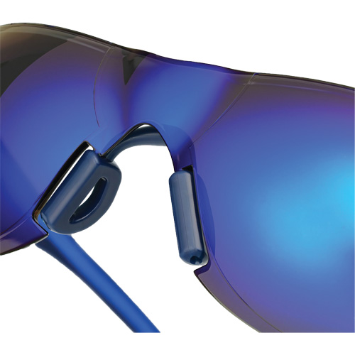 Adapt Lite Safety Glasses, Blue Mirror Lens, Anti-Fog/Anti-Scratch, ANSI Z87+/Meets/Exceeds CSA Z94.3 Distribution Jean Lapalme