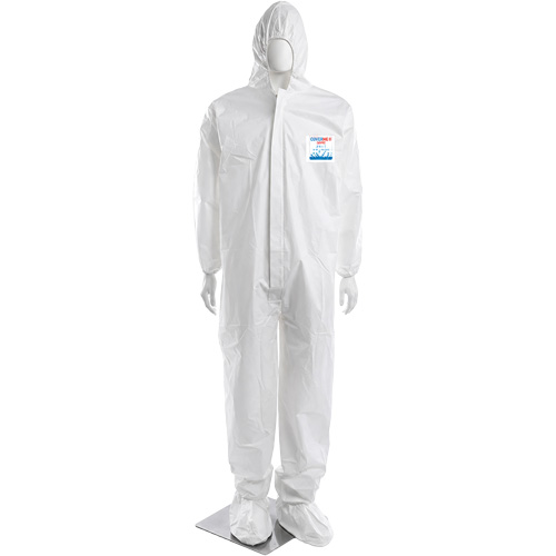 CoverMe XP1800 Coverall, X-Large, White, Microporous Distribution Jean Lapalme