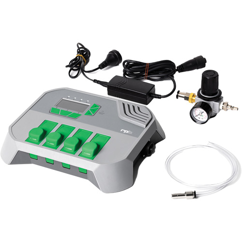 Moniteur de gaz GX4 avec cartouche CO de 5 ppm et ensemble d'adaptateur d'alimentation Distribution Jean Lapalme
