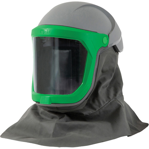 RPB Z-Link Respirator with Safety Lens & Shoulder Cape, Facepiece Respirator/Welding Helmet Distribution Jean Lapalme