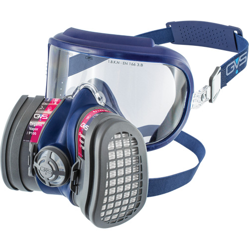Respirateur &agrave; profil bas Elipse Integra OV-P100 NIOSH avec filtres de rechange, &eacute;lastom&egrave;re/Thermoplastique, Petit/Moyen Distribution Jean Lapalme
