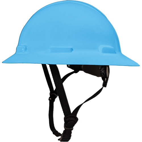 Casque de s&eacute;curit&eacute; &agrave; bordure compl&egrave;te LIDGUARD avec mentonni&egrave;re, R&eacute;pond aux normes CSA type 2, Suspension Rochet, Ventil&eacute; Distribution Jean Lapalme