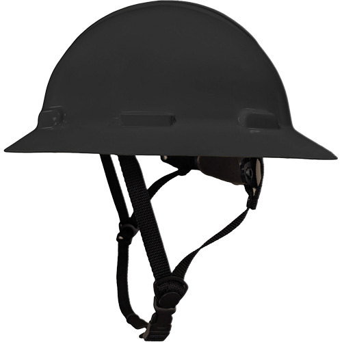 Casque de s&eacute;curit&eacute; &agrave; bordure compl&egrave;te LIDGUARD avec mentonni&egrave;re, R&eacute;pond aux normes CSA type 1, Suspension Rochet, Ventil&eacute; Distribution Jean Lapalme