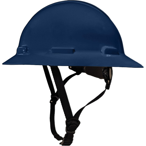Casque de s&eacute;curit&eacute; &agrave; bordure compl&egrave;te LIDGUARD avec mentonni&egrave;re, R&eacute;pond aux normes CSA type 2, Suspension Rochet, Ventil&eacute; Distribution Jean Lapalme