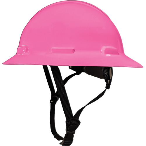 Casque de s&eacute;curit&eacute; &agrave; bordure compl&egrave;te LIDGUARD avec mentonni&egrave;re, R&eacute;pond aux normes CSA type 1, Suspension Rochet, Ventil&eacute; Distribution Jean Lapalme