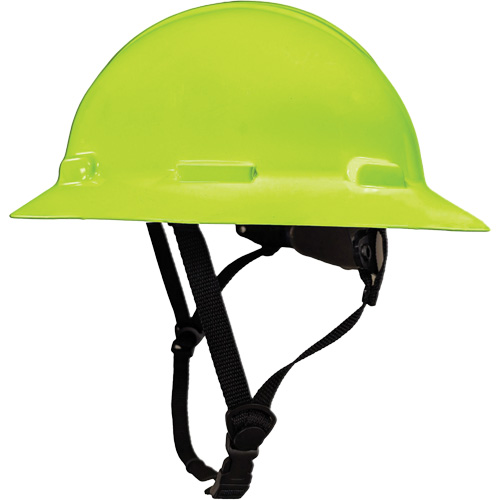LIDGUARD&reg; Full Brim Hardhat with Chinstrap, Meets CSA Type 1, Ratchet Suspension, Vented Distribution Jean Lapalme