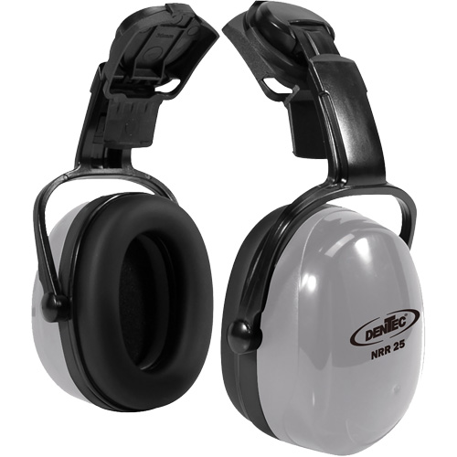 Cache-oreille di&eacute;lectrique en plastique de s&eacute;rie 600 SEALTEC avec bras doubles, Fixation pour casque, 24 dB NRR dB Distribution Jean Lapalme