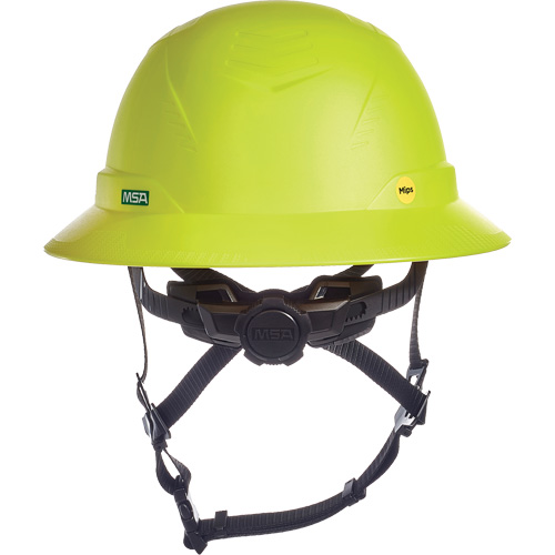 V-Gard H2&reg; Full Brim Safety Helmet with Mips&reg; Safety System, Ratchet Suspension, Non-Vented Distribution Jean Lapalme