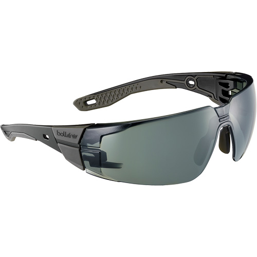 RUSH+ 2.0 M/L Safety Glasses with Black & Grey Frame, Grey/3.0 Lens, Anti-Fog/Anti-Scratch, ANSI Z87+ Distribution Jean Lapalme