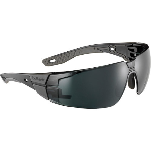 RUSH+ 2.0 M/L Safety Glasses with Black & Grey Frame, Grey/5.0 Lens, Anti-Fog/Anti-Scratch, ANSI Z87+ Distribution Jean Lapalme