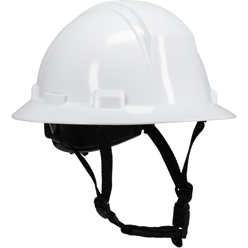 Kilimanjaro Full Brim Safety Helmet with HDPE Shell, Meets CSA Type 2, Ratchet Suspension, Non-Vented Distribution Jean Lapalme