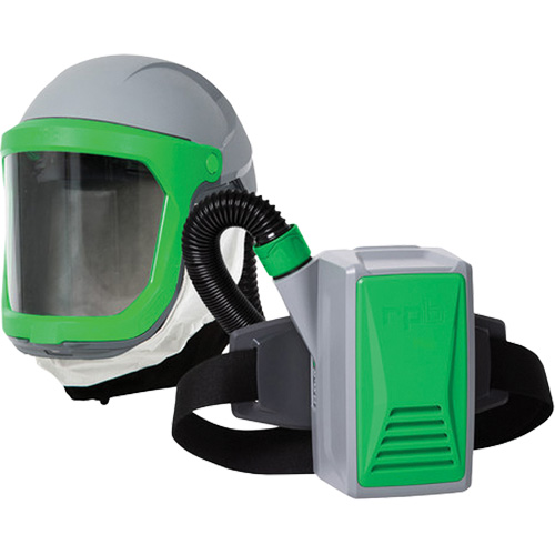 RPB Safety Z-Link PAPR System, Facepiece Respirator, Lithium-Ion Battery Distribution Jean Lapalme