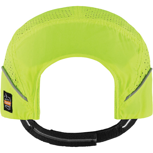 Skullerz 8955 Lightweight Bump Cap Hat with Micro Brim, High Visibility Lime Green Distribution Jean Lapalme