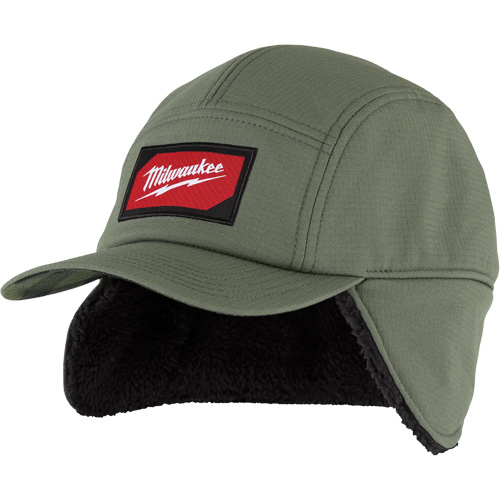 Large/X-Large Sherpa-Lined Hat, Green Distribution Jean Lapalme