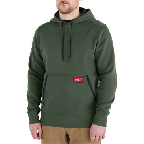 Chandail &agrave; capuchon de poids moyen FREEFLEX, Hommes, T-Grand, Vert Distribution Jean Lapalme