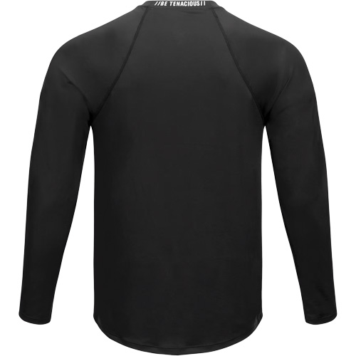 Long Sleeve Lightweight Base Layer Shirt, Men's/Women's, 2X-Large, Black Distribution Jean Lapalme