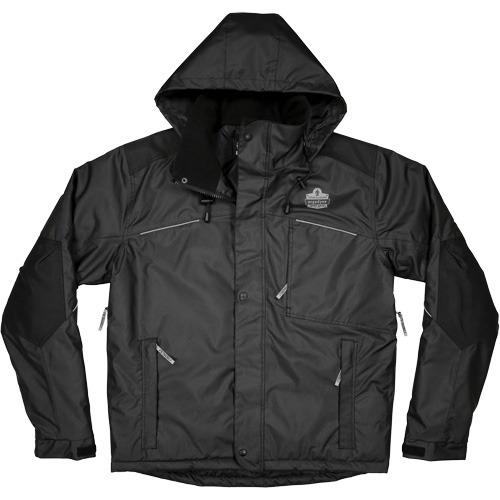 N-Ferno&reg; Winter Work Jacket, Men's/Women's, X-Large, Black Distribution Jean Lapalme