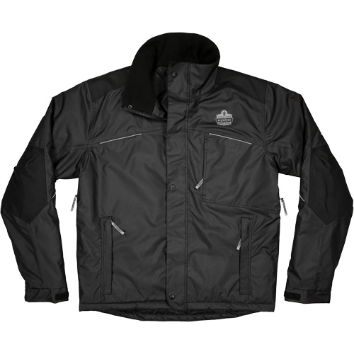 N-Ferno&reg; Winter Work Jacket, Men's/Women's, X-Large, Black Distribution Jean Lapalme