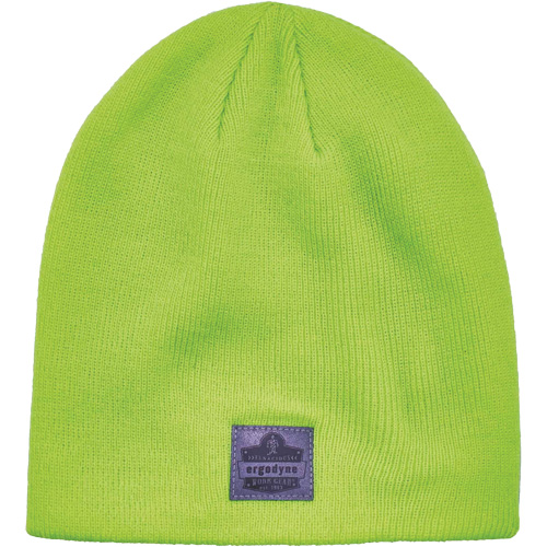 N-Ferno&reg; Rib Knit Winter Hat, Acrylic Lining, One Size, High-Visibility Lime Green Distribution Jean Lapalme