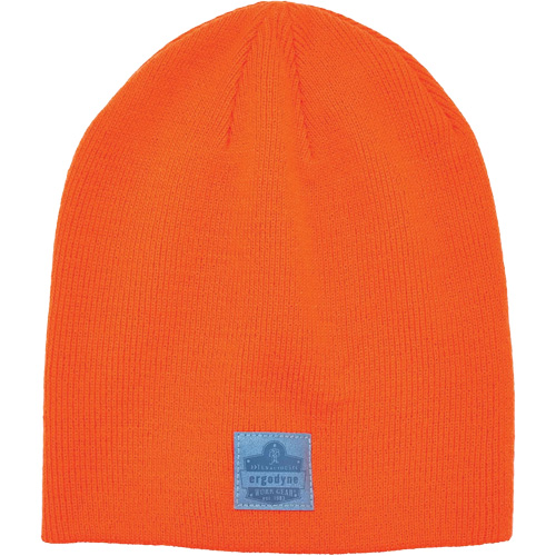 Chapeau d'hiver en tricot c&ocirc;tel&eacute; N-Ferno, Doublure en Acrylique, Taille unique, Orange Distribution Jean Lapalme