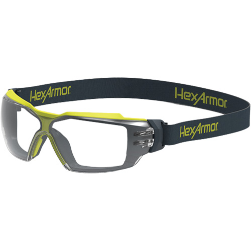 MX350 Safety Glasses with Gasket, Clear Lens, Anti-Fog/Anti-Scratch, ANSI Z87+/Meets/Exceeds CSA Z94.3 Distribution Jean Lapalme