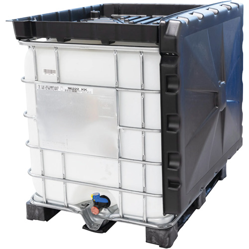 Full Size 30 Gal. Black Chemically-Resistant Polyethylene Funnel Distribution Jean Lapalme