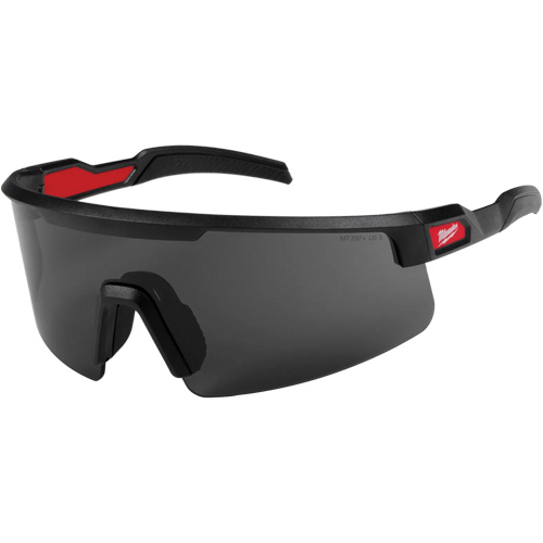 Wraparound Safety Glasses, Black Lens, Anti-Scratch, ANSI Z87+/Meets/Exceeds CSA Z94.3 Distribution Jean Lapalme